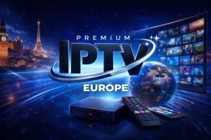Illustration abonnement IPTV Premium Europe OTT premium