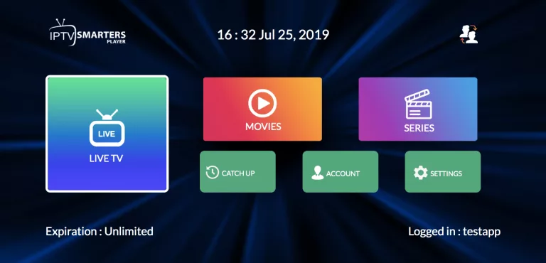 Premium OTT IPTV - IPTV Smarters Player