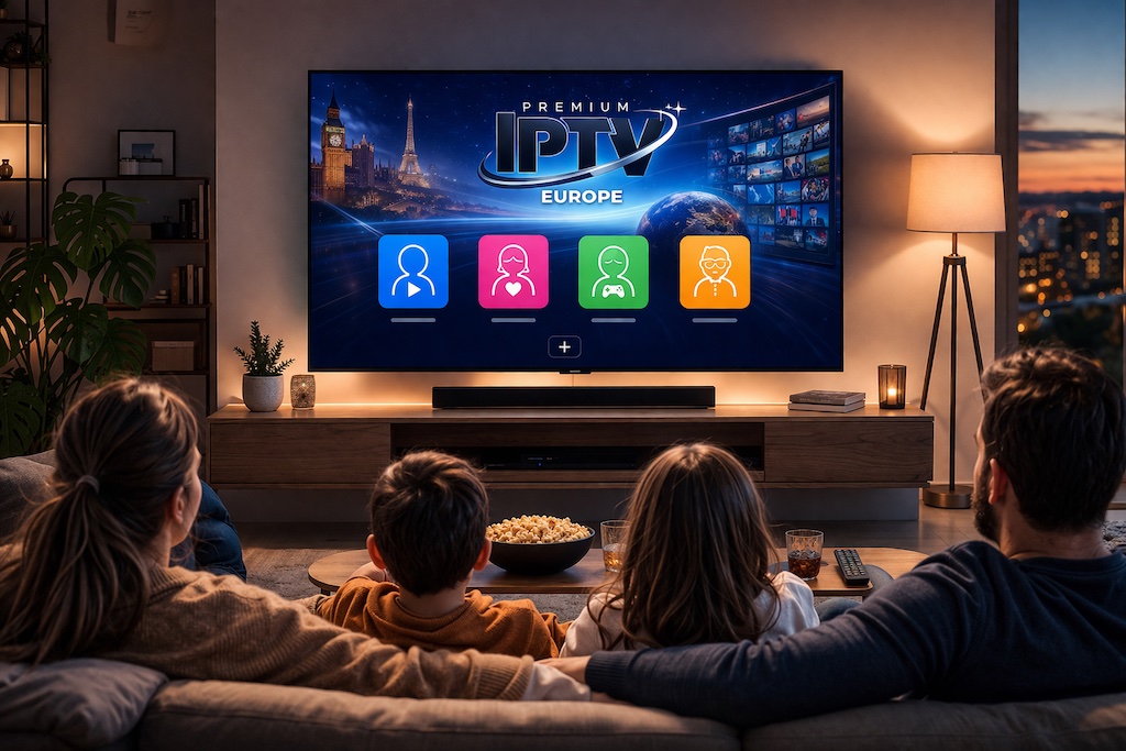 IPTV Smarters Pro profils familiaux