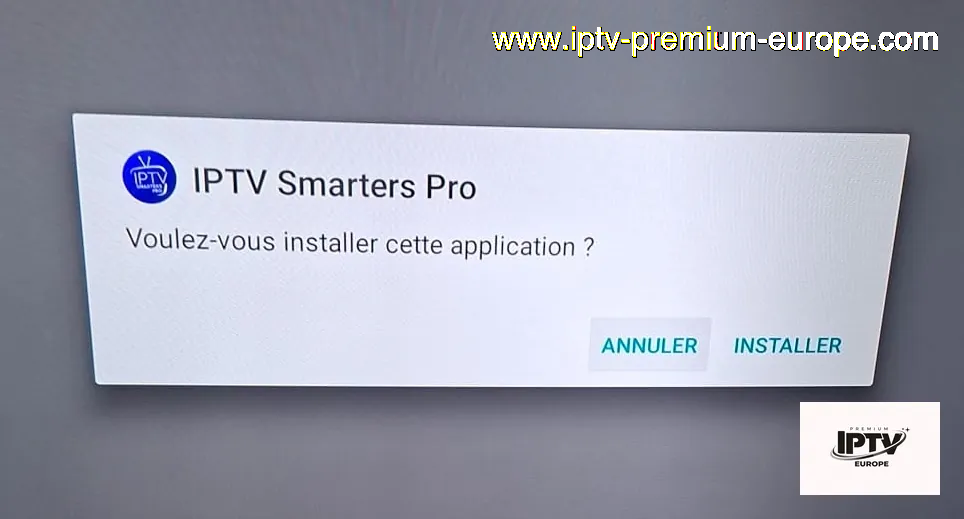 Étape 4 — Installer IPTV Smarters Pro