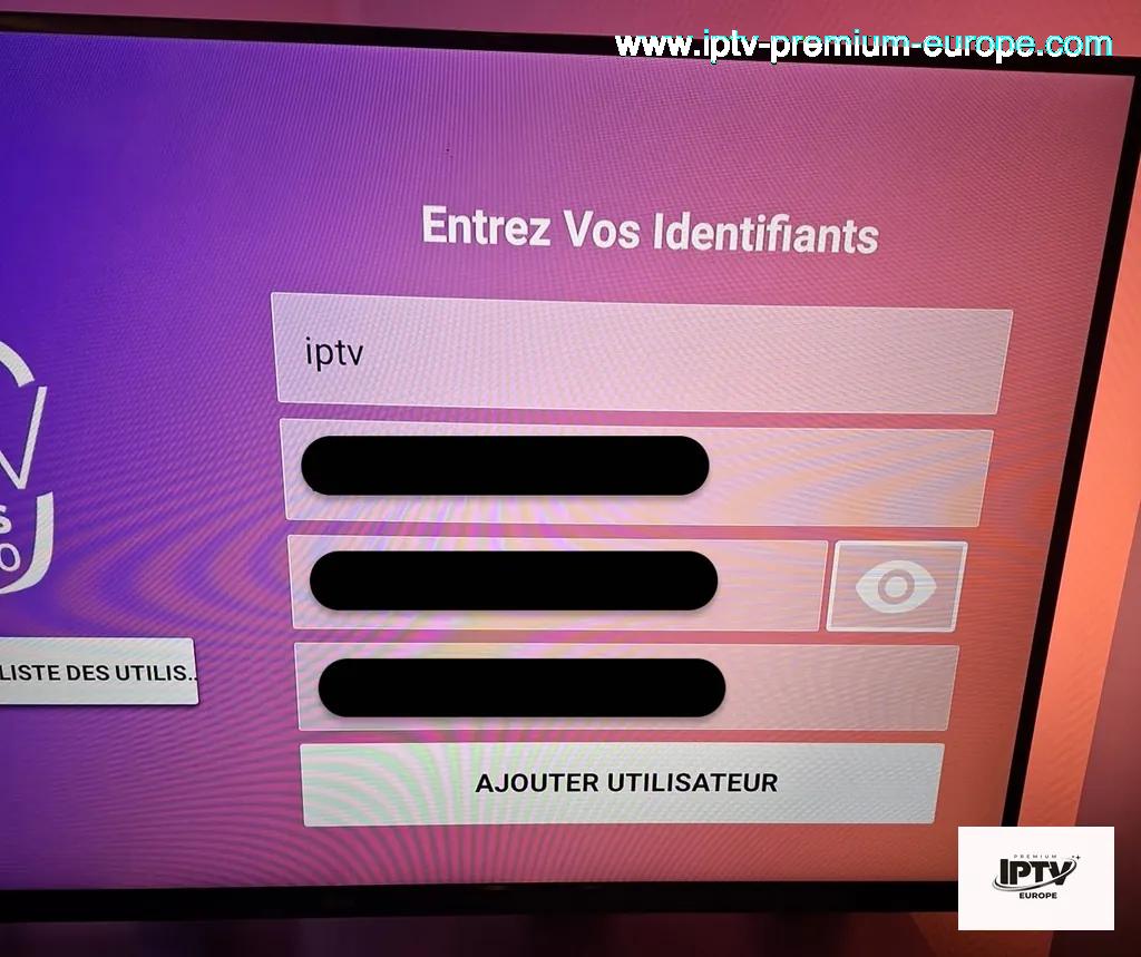 IPTV Smarters Pro - Connexion avec Xtream Codes